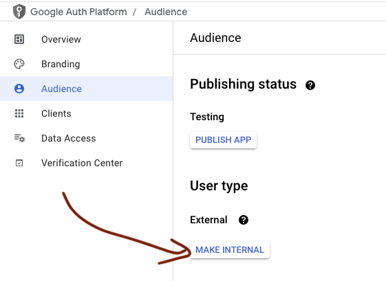 Toggle User Type
